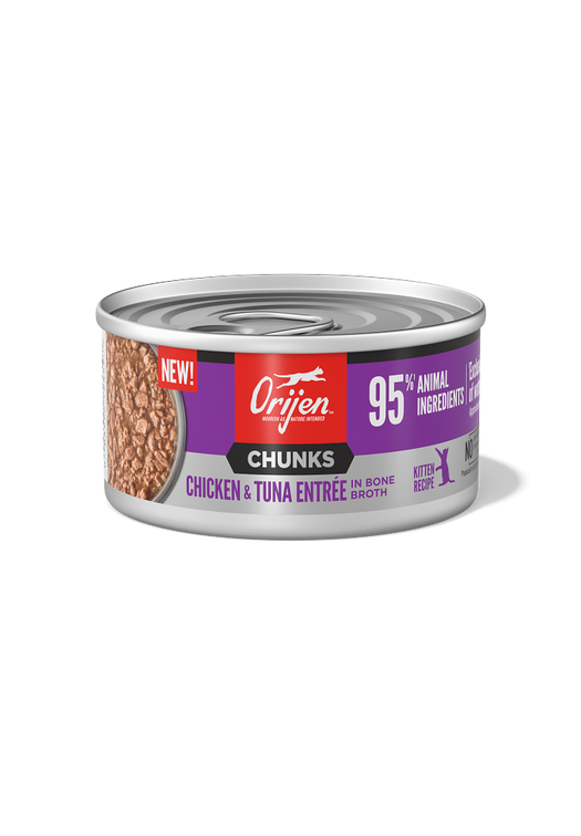 Chunks & Shreds, Chicken & Tuna Recipe for Kittens